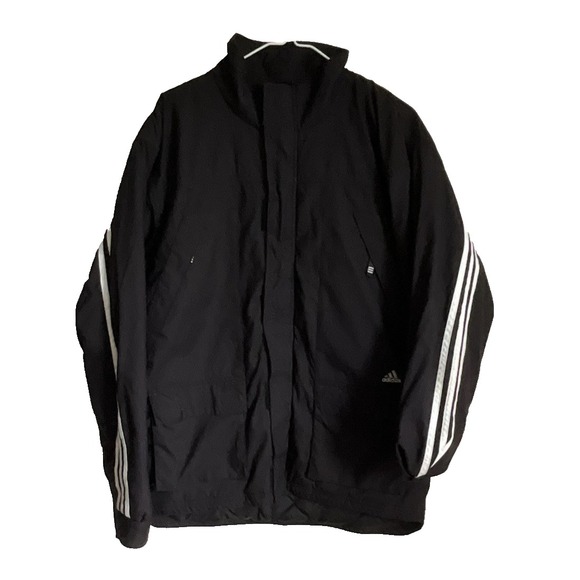 Adidas Vintage Full Zip Puffer Jacket 90s‎ Outerwear Men Size M - Picture 1 of 4